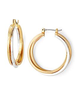 احدث اشكال حلق ذهب للاطفال بالاحجار الملونة