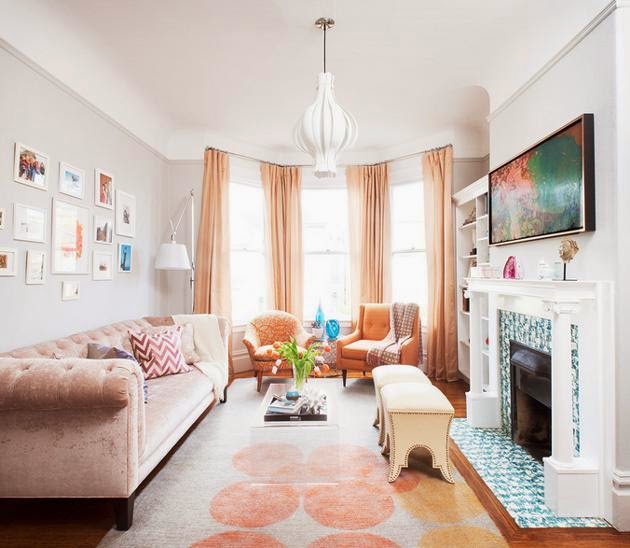 احدث الوان ديكورات الشقق لموسم الصيف 2017