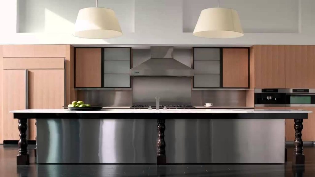 احدث ديكورات المطابخ من الستانلس ستيل موضة 2017 مشاهير