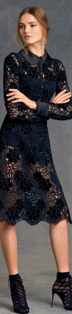 احدث فساتين ناعمة قصيرة من الدانتيل لصيف 2017