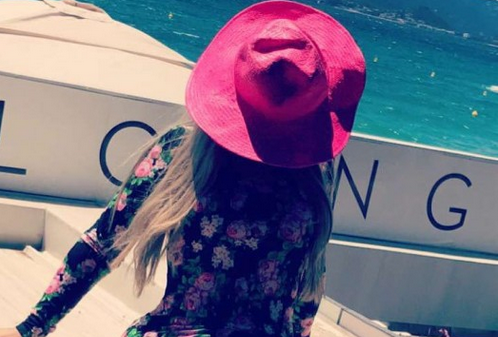 صور حليمة بولند في احدث اطلالتها بمدينة موناكو