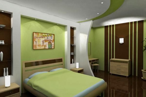 احدث-ديكورات-غرف-نوم-انيقة-ومميزة-باللون-الاخضر- (10)