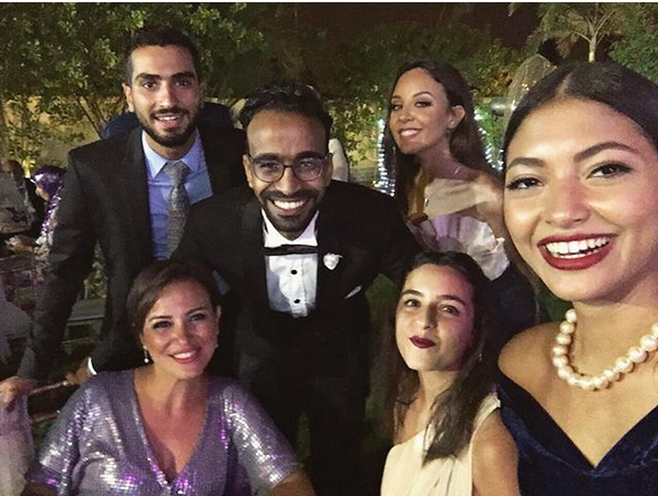 محمود الليثي مع أبطال لاتطفئ الشمس