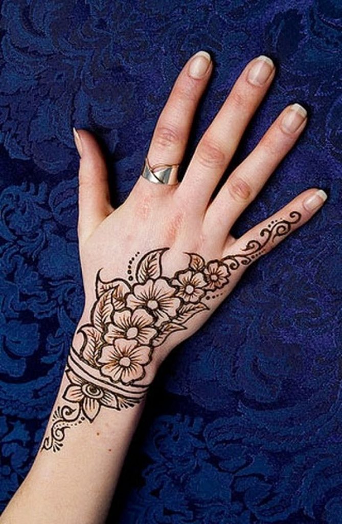 رسمة-حنة-بسيطة
