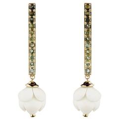 قرط-من-تورمالين-اخضر