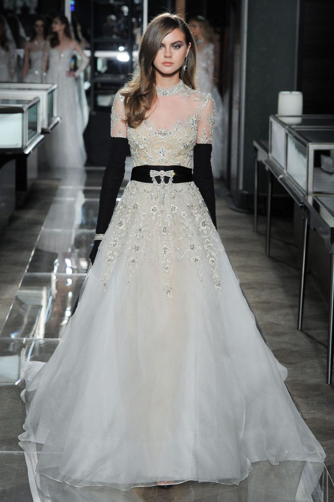 Reem Acra, Bridal Spring 2018, New York, April 2017