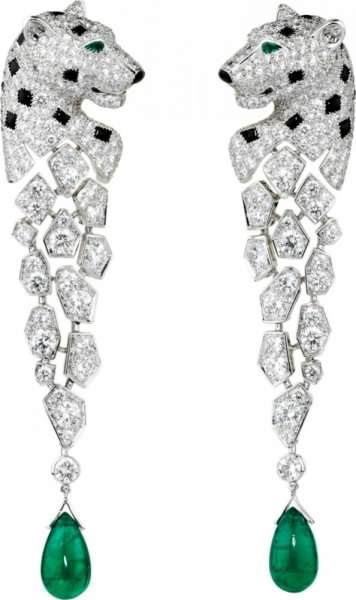 تشكيلة أقراط طويلة من الذهب الاصفر