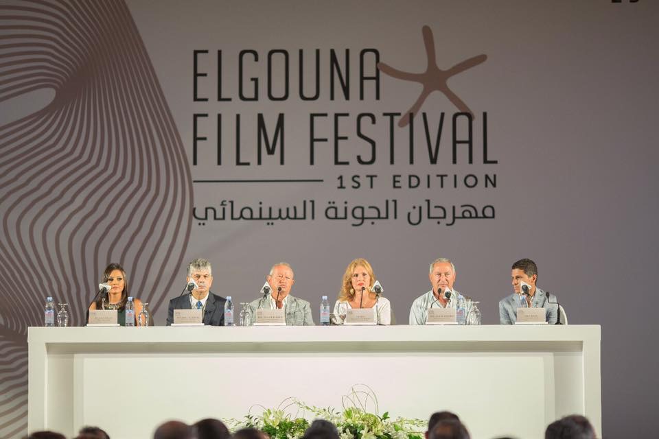 الصور مؤتمر مهرجان الجونة السينمائي في دورته الأولى بحضور نجوم الفن