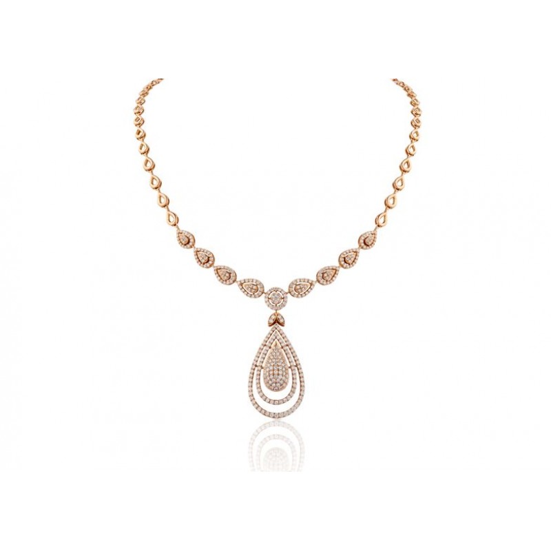 PEAR N' ICE - AMETHYST NECKLACE-4