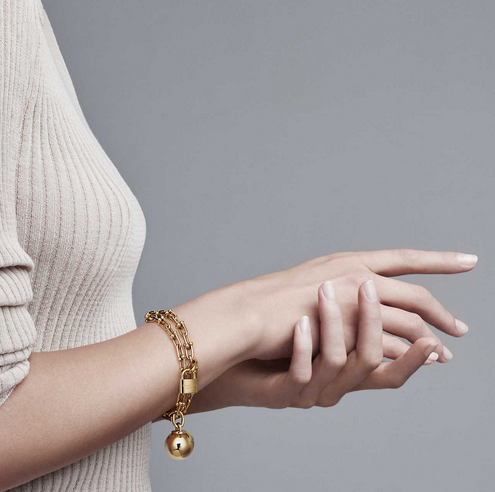 Tiffany HardWear 18k Gold Wrap Bracelet _ Tiffany & Co.