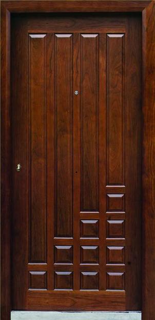 احدث تصاميم ابواب خشب خارجية لعام 2018- (11)