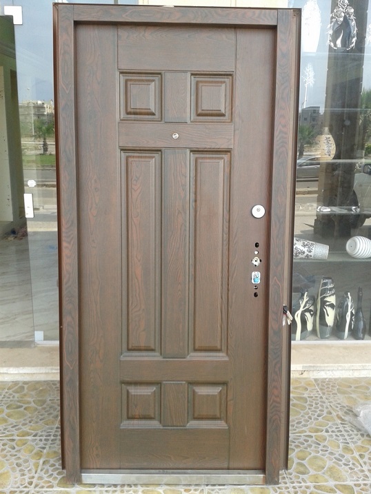 احدث تصاميم ابواب خشب خارجية لعام 2018- (20)