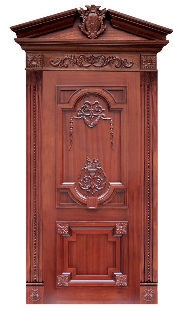 احدث تصاميم ابواب خشب خارجية لعام 2018- (3)