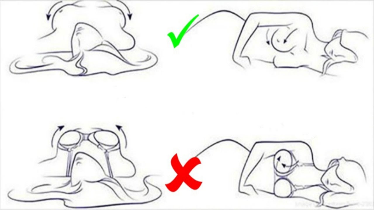 ما هي اضرار ارتداء حمالة الصدر أثناء النوم؟