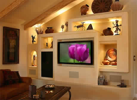 ديكورات-مكتبات-جبس-بورد-للتلفزيون- البلازما-2017- (1)