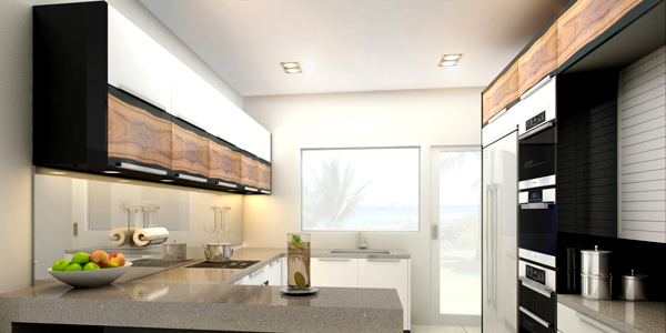 صور افكار ديكورات مطابخ صغيرة مشاهير