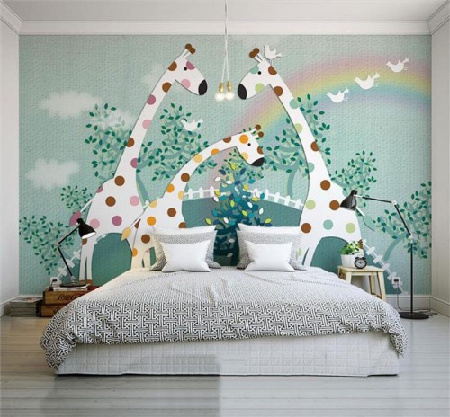 رسم على الجدران لغرف النوم اشكال رسومات علي حائط الغرف ازاي