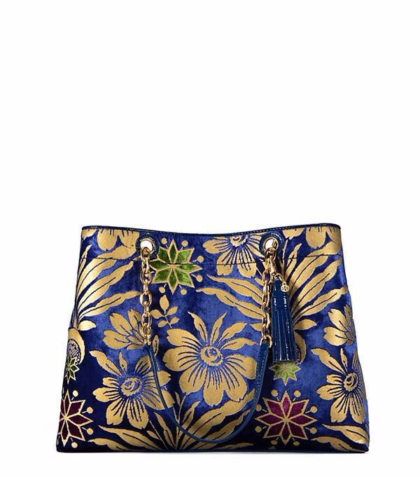 حقيبة-باللون-الازرق-والبني