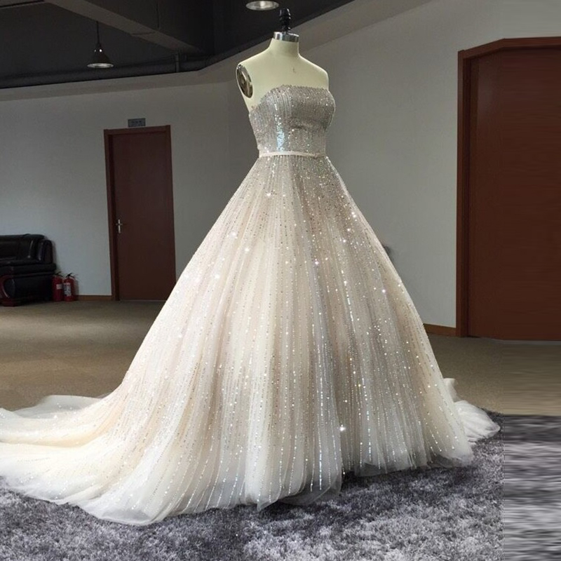 فستان-زفاف-مطرز