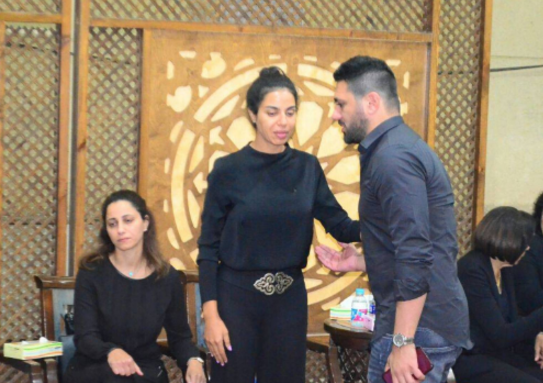 اعتذار حسن الرداد لنسرين امين