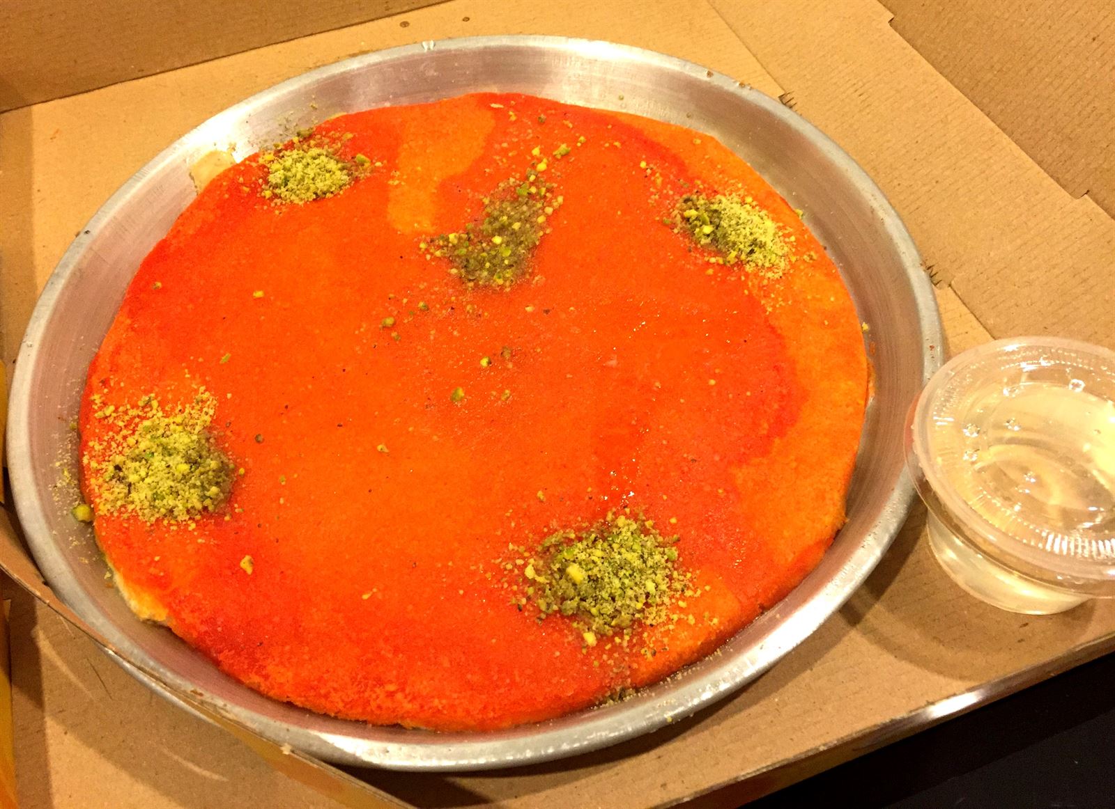 طريقة عمل كنافة نابلسة بالجبن