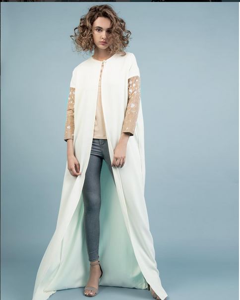 عباية-مفتوحة-بيضاء