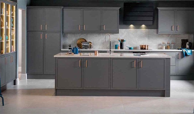 مطبخ-رمادي-صغير