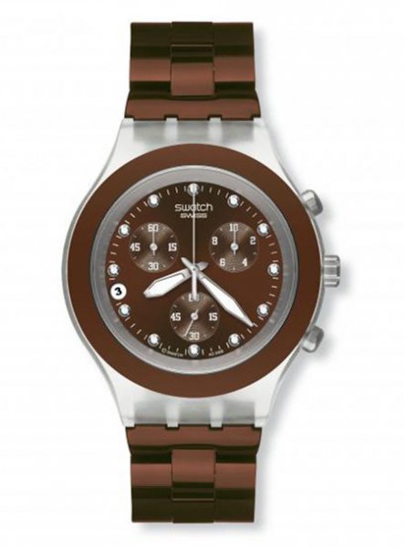 Swatch-Brown-Watch