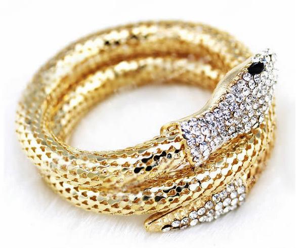 european-fashion-punk-gold-silver-snake-bracelet