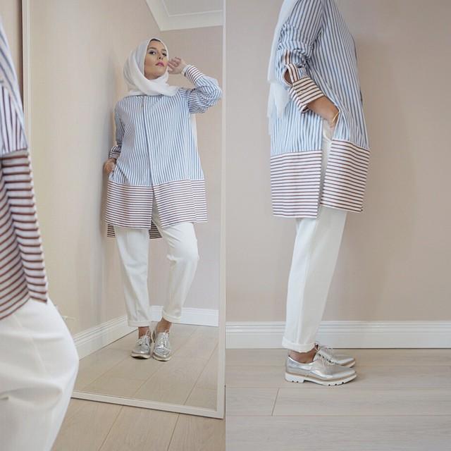 القميص-مخطط