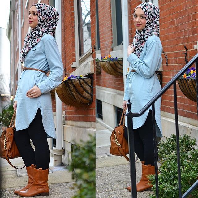 القميص-بحزام