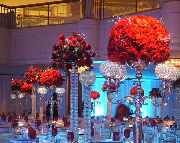 الكريستال-والورود