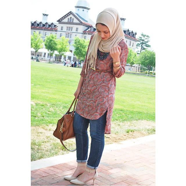 بلوزة-منقوشة