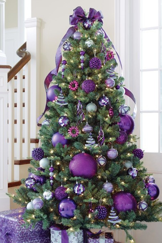 شجرة-بنفسجي