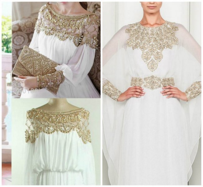 عباية-ابيض-وذهبي