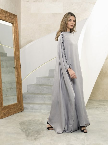 عباية-رمادي