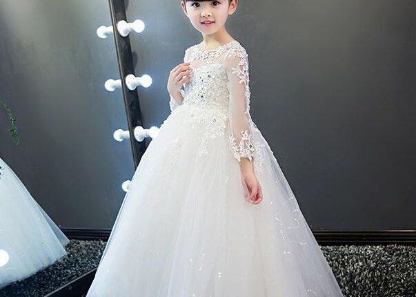 فستان-زفاف-للاطفال