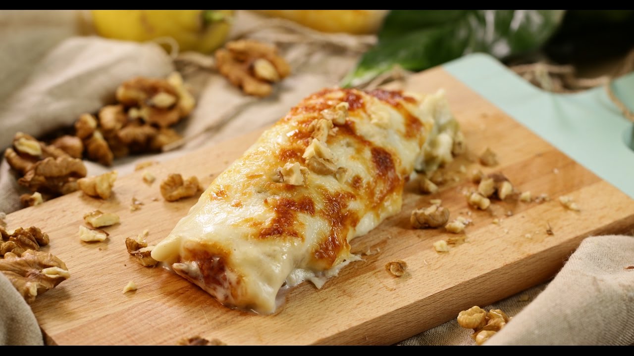 كريب الدجاج والبشاميل 