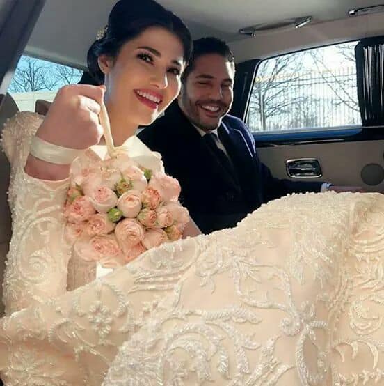 زفاف التونسية مرام بن عزيزة