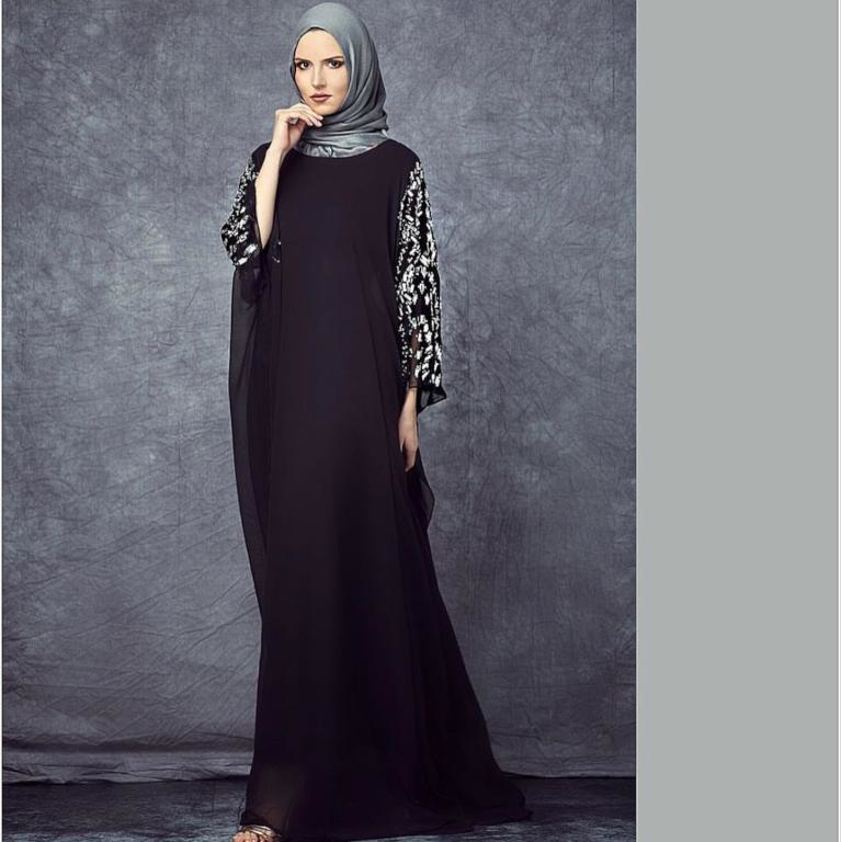 عباية-بتطريزات-الاكمام-من-Nisaa-Boutique