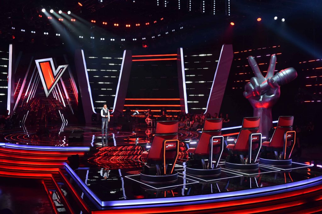 MBC1 & MBC MASR The Voice S4 - Blind 2 - Ahlam's team- Ali Rachid (2)