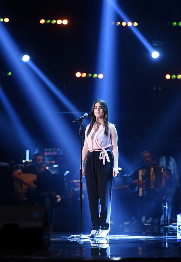 MBC1 & MBC MASR The Voice S4 - Blind 2 - Elissa's team- Jianna Ghantous (1)