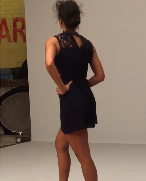 النجمة-بإطلالة-قصيرة