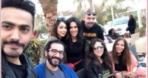 يوم عائلي مع تامر حسني