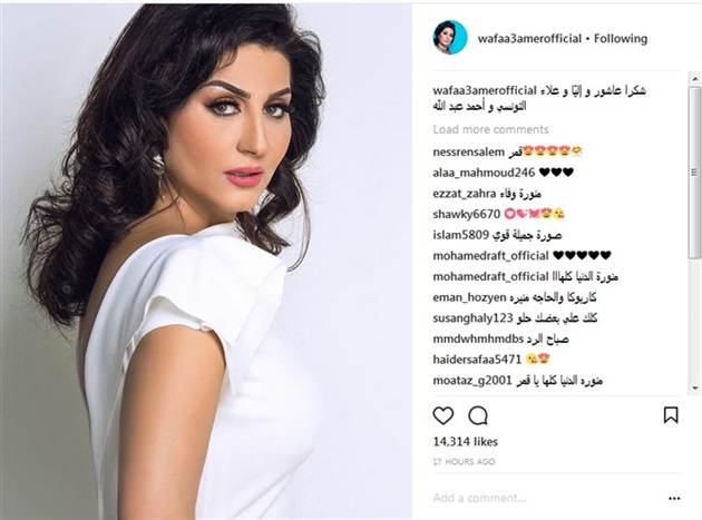 صورة وفاء عامر