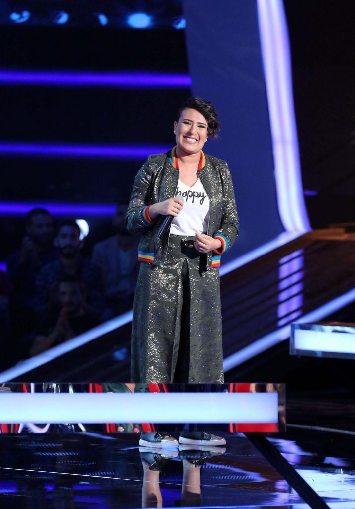MBC1 & MBC MASR The Voice S4- Battle 2- Hamaki's team- Winner Rana Atik