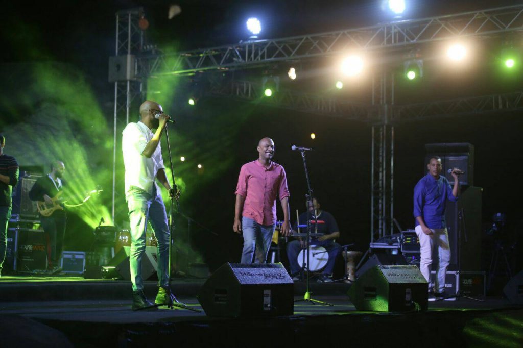 بلاك تيما في حفل افتتاح مهرجان الاقصر للسينما