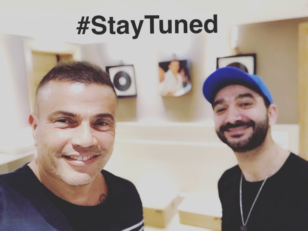 نادر-حمدي-وعمرو-دياب-اثناء-تسجيل-الالبوم-الجديد