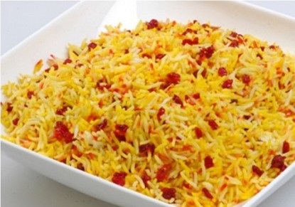 طريقة الارز بالزعفران