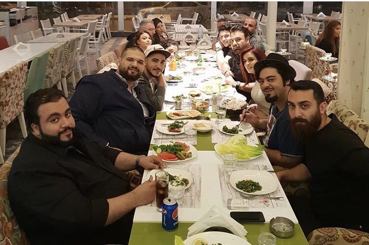 الحلاني مع نجوم ذا فويس